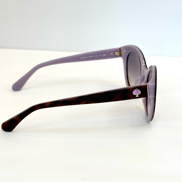 Kate Spade Karleigh/S 51mm Cat Eye Tortoise Sunglasses Havana/Plum New with case main image 14